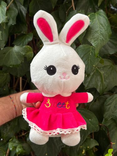 30 Cm Pembe Sweet Tavşan - 1