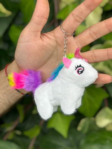 Pelüş Unicorn Anahtarlık 12'li Paket - 2