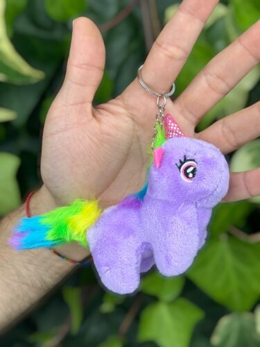 Pelüş Unicorn Anahtarlık 12'li Paket - 3
