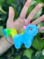 Pelüş Unicorn Anahtarlık 12'li Paket - 4